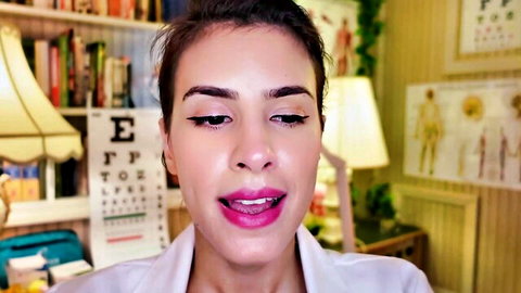 Irma La Dulce as seductive Latina doctor in ASMR obsession roleplay