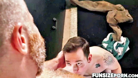 Hairy jock Cain Marko dominates petite twink Danny Wilcoxx in intense gay fuck
