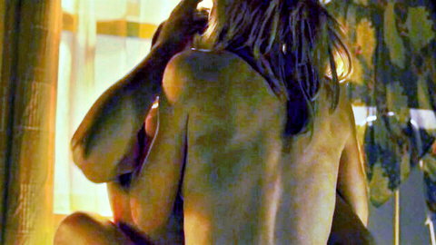 Radha Mitchell nude from behind in steamy couple scene, Thick as Thieves (2009)