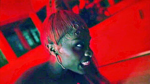 Latonya Swann sexy nude tits in Crazy 2022 hot music clip