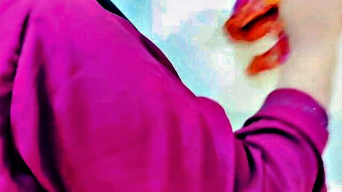 Punjabi Muslim aunty in pink top stuck under bed rough fucked by neighbor