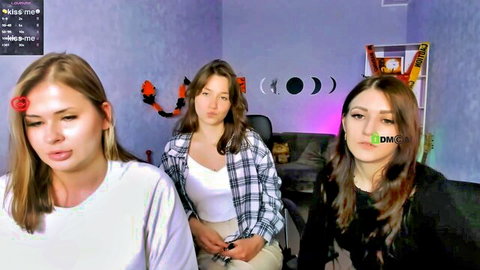 Helli_belli shy teen cam girl with friends, big boobs, casual webcam tease
