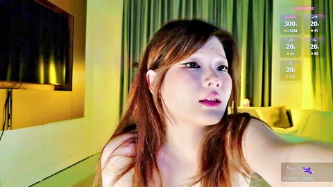 kitayamachu pale Asian girl solo masturbation Chaturbate show