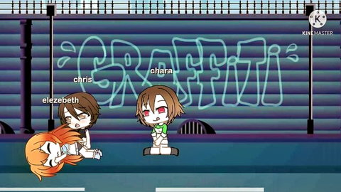 Gacha Life XXX: Chara and Elizabeth in explicit animated doggy style encounter