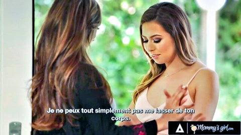 Reena Sky embraces Tiffany Watson in seductive Mommy's Girl scene
