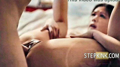 Lulu Chu petite Asian teen in explicit vaginal penetration scene