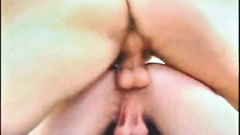 Hairy Russian boy bottoms in close-up anal penetration