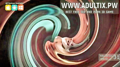 Tina Yuzuki Asian babe in swirling erotic art thumbnail