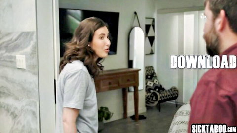 Casey Calvert in casual chat with man, teasing hookup vibe