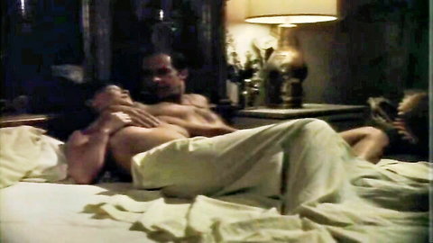 Georgia Spelvin MILF big tits exposed in golden age hardcore sex