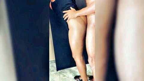 RoshelCam Sri Lankan big ass house wife anal threesome doggy fuck