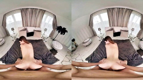 Andrea Mirage nude split-leg ass view in taboo doctor fantasy
