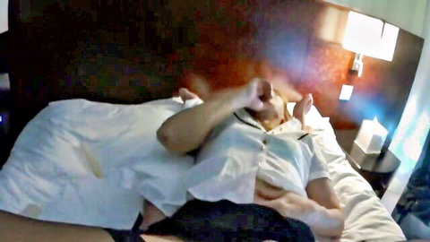 Jessica barebacked in intense missionary sex, petite Asian beauty exposed