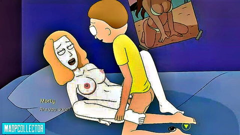 Beth nude fucked by Morty in missionary from Rick and Morty parody