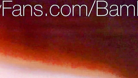 OnlyFans promo for BamBam redhead PAWG with big tits in yoga pants
