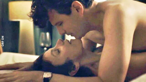 Julia Koschitz in intense missionary kiss nude sex scene from Ewig Dein