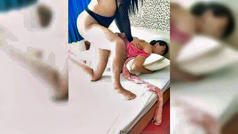 Daralux POV ladyboy riding man in steamy OnlyFans cowgirl scene