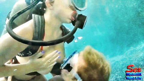 Brooke Wylde in steamy underwater scuba sex scene