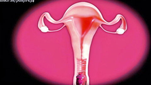 Tifa Lockhart's uterus impregnated by alien tentacles in HD hentai scene