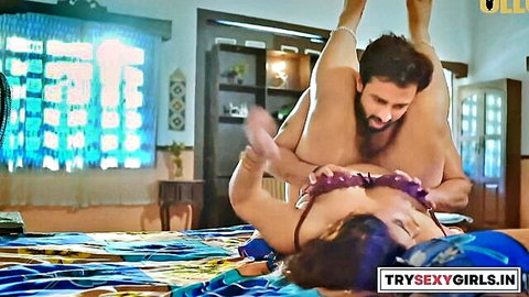 Indian couple in intense missionary sex with lingerie in Tere jaisa yaar kaha part-3