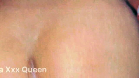 Close-up of big juicy ass cheeks spread wide revealing tight pink anus