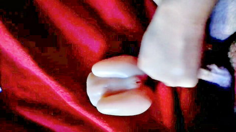 Amateur solo morning masturbation close-up pleasure HD video
