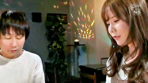 Miru Sakamichi in cozy intimate holiday scene with partner