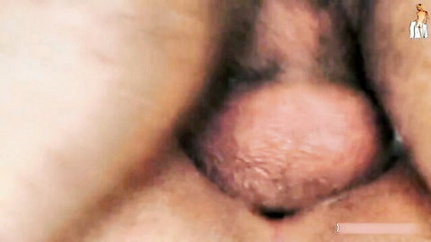 Hot Latino boy ass pounded by cock in intense gay anal sex close-up