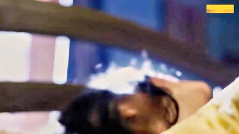 Indian wife lying seductively after first night in erotic web series