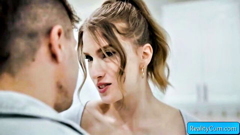 Octavia Red's massive tits and intimate gaze with Jay Romero