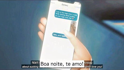 Steamy text messages teasing huge cock blowjob fantasies on phone screen