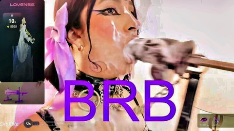 Sweety Maria Asian beauty in messy blowjob with facial cumshot