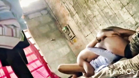 Desi Indian step sister fucked by step brother in doggy style missionary