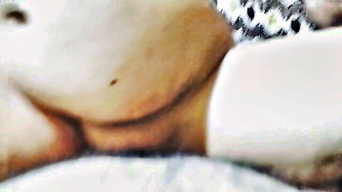 Egyptian Arab woman topless close-up, curvy body tease