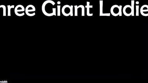 Three giant ladies in OHH giantess fetish comic