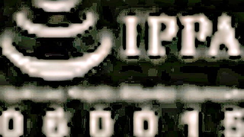 Black background with stacked white IPPAIPA logo and code 0D015 overlay