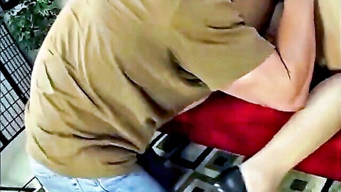 Man penetrates busty mom from behind in intense taboo scene