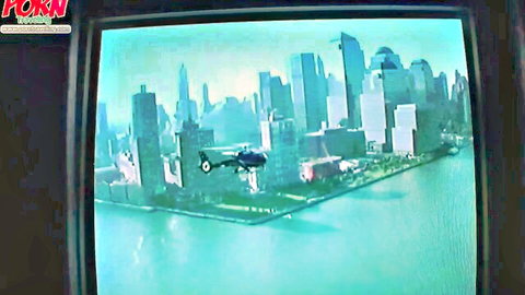Nessa Devil's amateur porn vacation aerial view over New York skyline