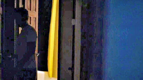 Xwife Karen shadowy silhouette in doorway, teasing adult encounter