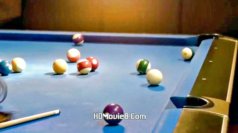 Youthful Mamma pool table tease in 2017 Korean adult video