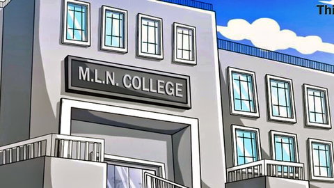 Hentai animated college building entrance, immoral student porn video thumbnail