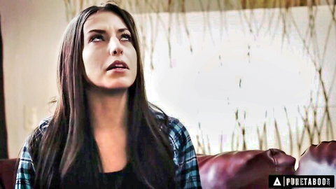 Spencer Bradley looking seductive in plaid shirt, stepsister fantasy tease