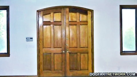 Adira Allure enters elegant wooden doors in BBC gangbang cuckold scene