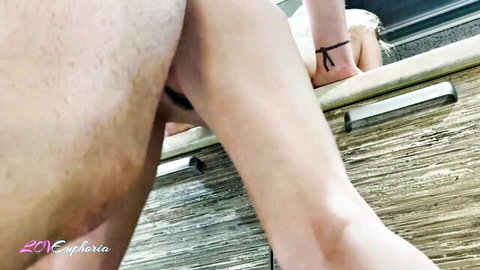LOVEuphoria POV creampie close-up of penis inside wet pussy
