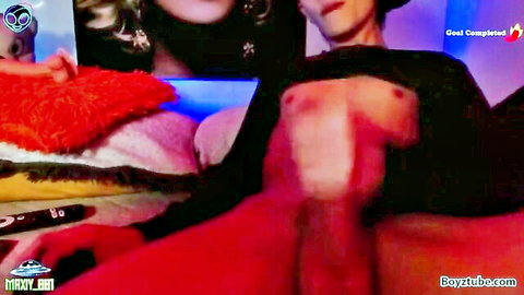 Cute sexy twink masturbating with sex toy on live cam