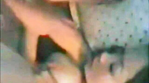 Big boobs Asian girl giving intense boobjob and blowjob close-up