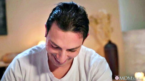 Alexander TdA smiling seductively in Mom XXX forbidden lust scene