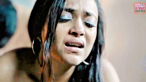 Indian woman crying emotionally in amateur lesbian hot video