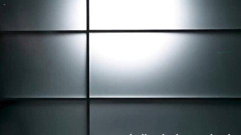 Ivey Passion and Silas Sweettooth in steamy lesbian heat behind frosted glass