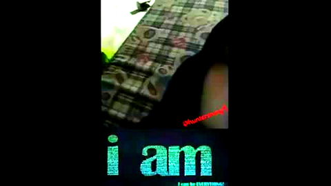 Horny jilbab girl on video call tease